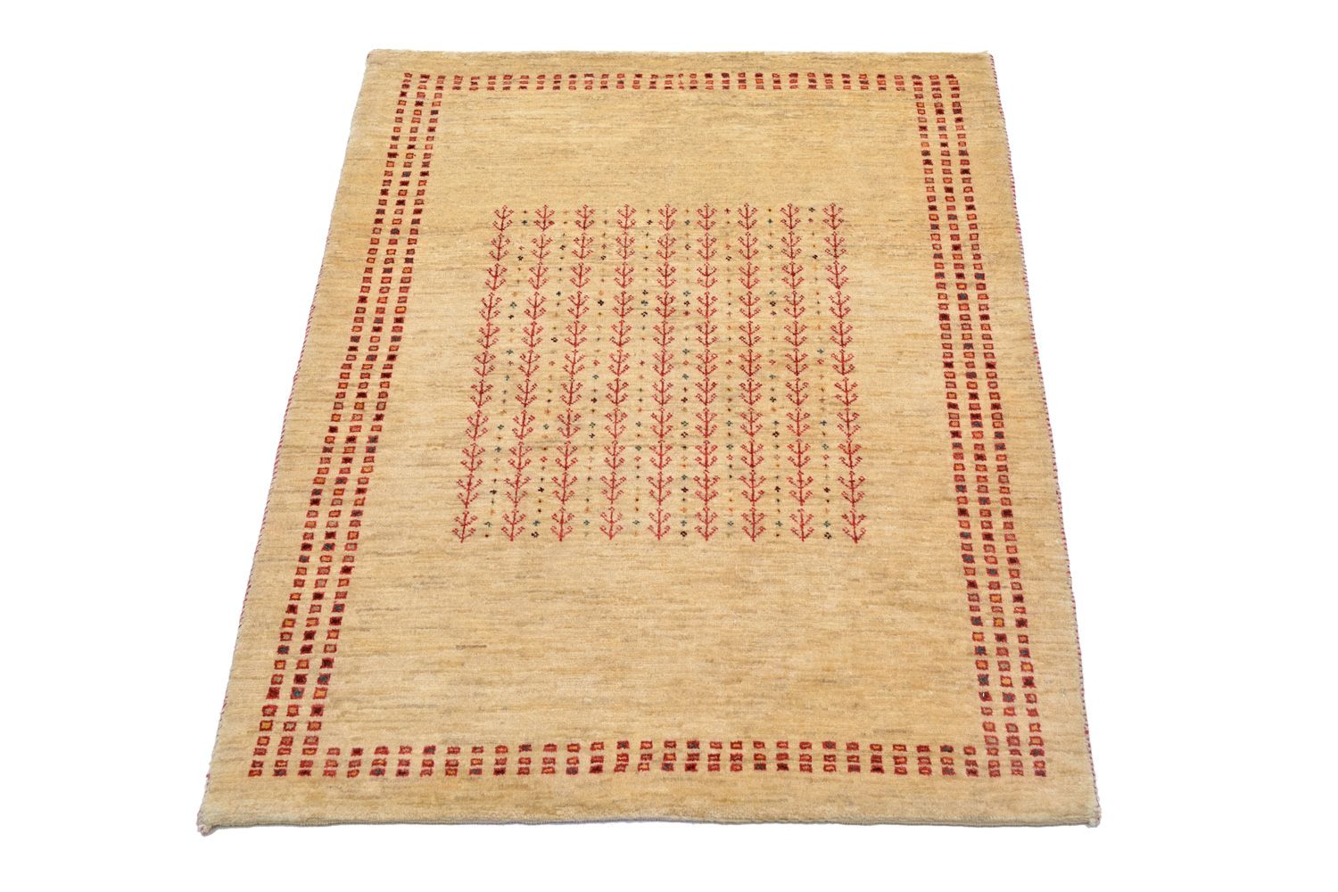 Tappeto Gabbeh - Loribaft Persero - 119 x 81 cm - naturale