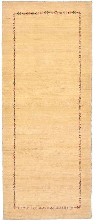 Tappeto corsia Tappeto Gabbeh - Loribaft Persero - 199 x 79 cm - naturale