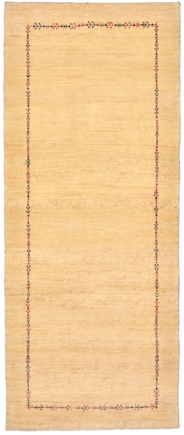 Tappeto corsia Tappeto Gabbeh - Loribaft Persero - 199 x 79 cm - naturale