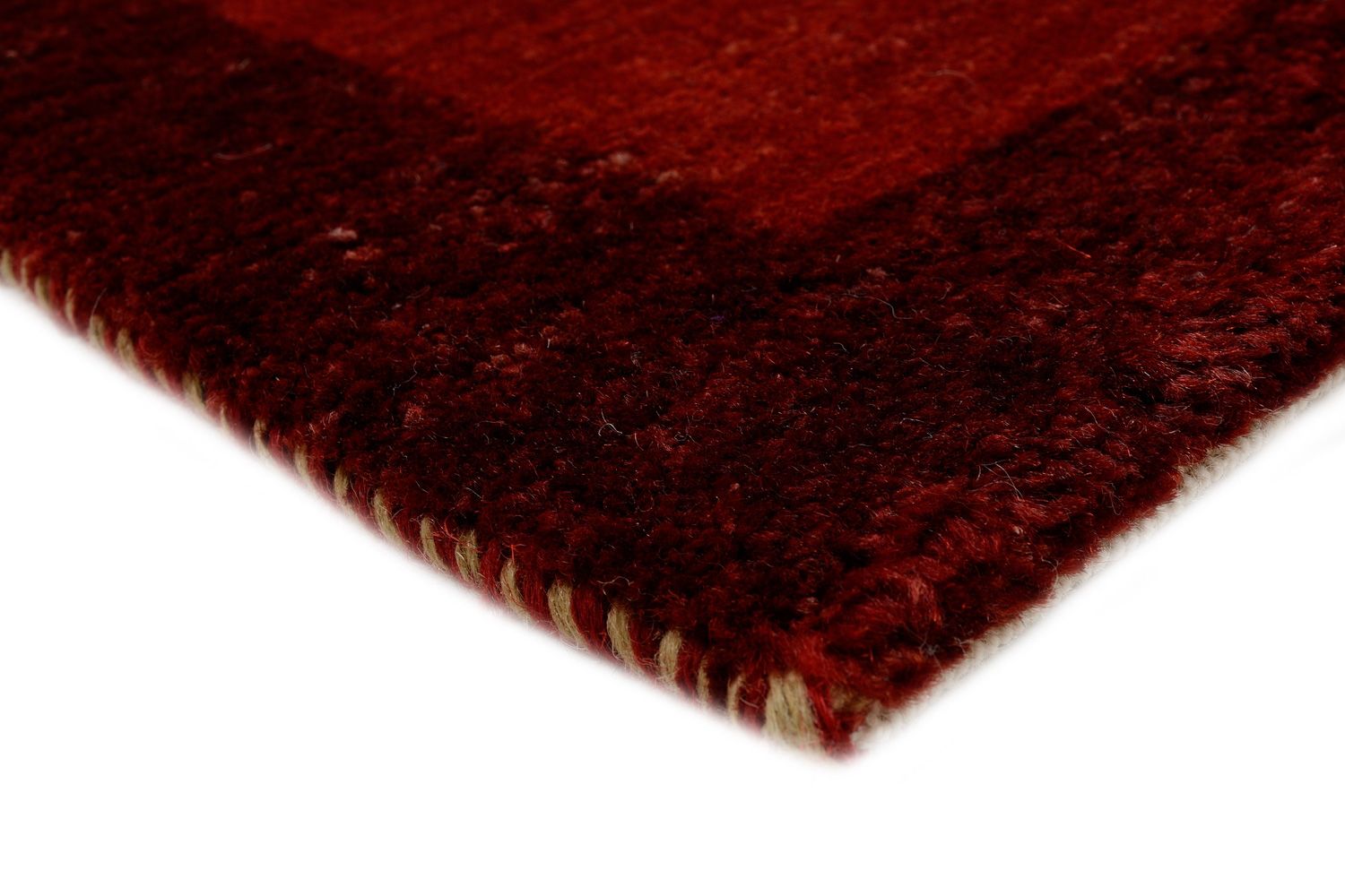 Tappeto Gabbeh - Loribaft Persero - 88 x 62 cm - rosso