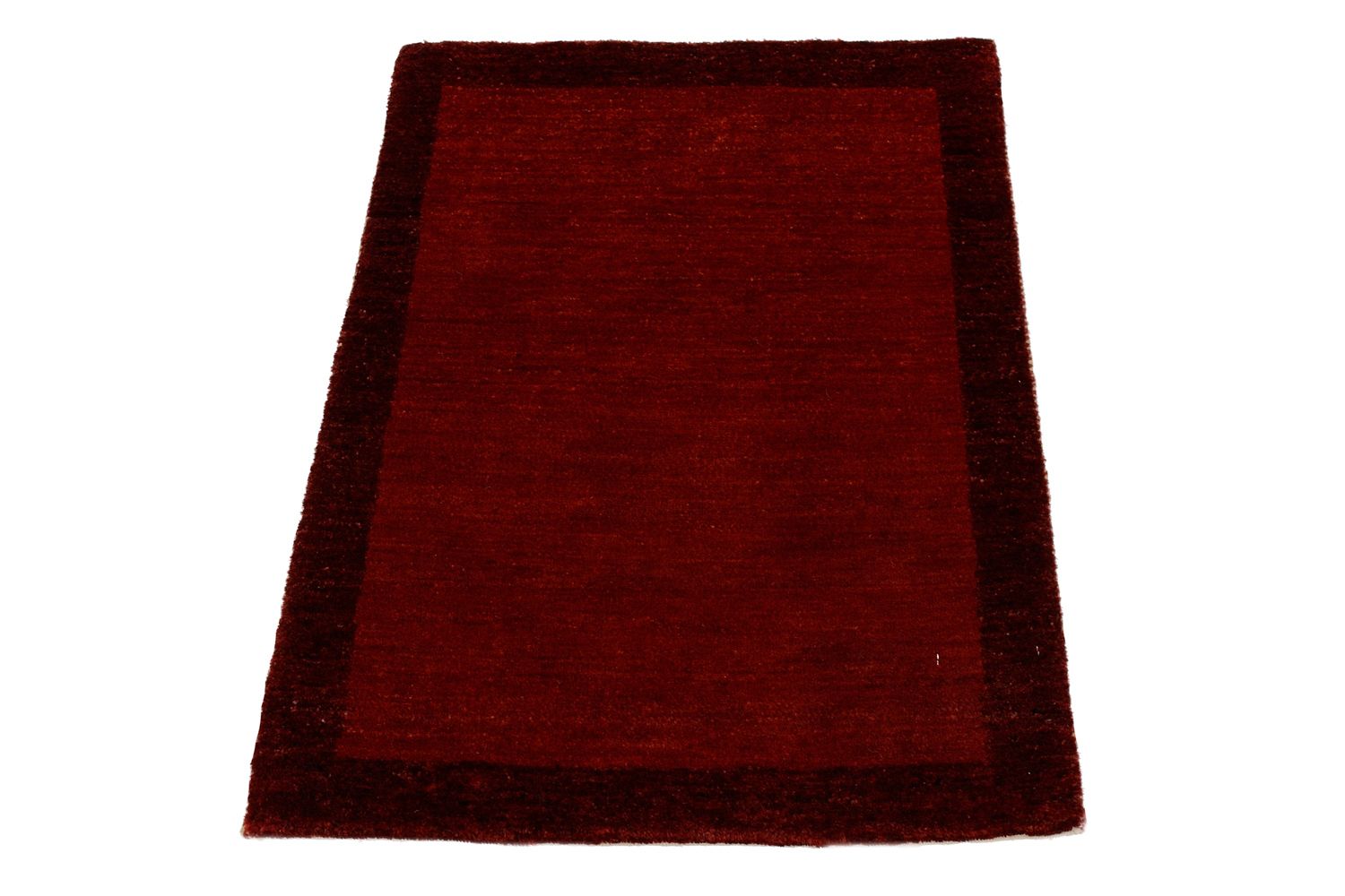 Tappeto Gabbeh - Loribaft Persero - 88 x 62 cm - rosso