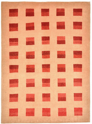 Tappeto Gabbeh - Loribaft Persero - 211 x 151 cm - rosso