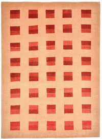 Tappeto Gabbeh - Loribaft Persero - 211 x 151 cm - rosso – product image