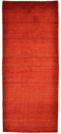 Tappeto corsia Tappeto Gabbeh - Loribaft Persero - 208 x 86 cm - rosso