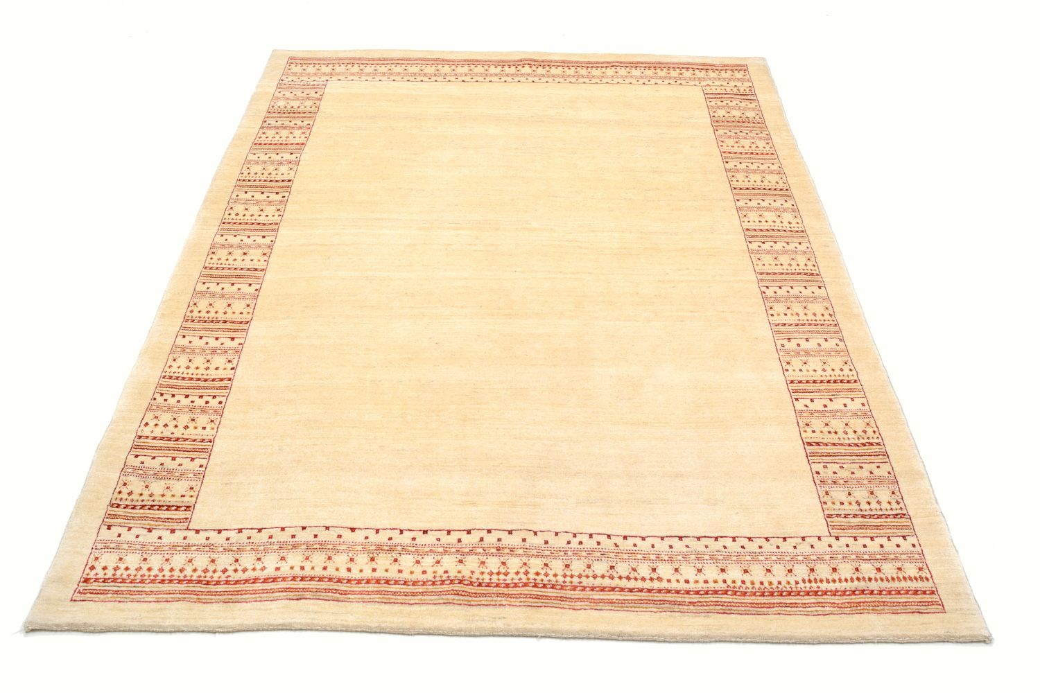 Tappeto Gabbeh - Loribaft Persero - 198 x 150 cm - beige