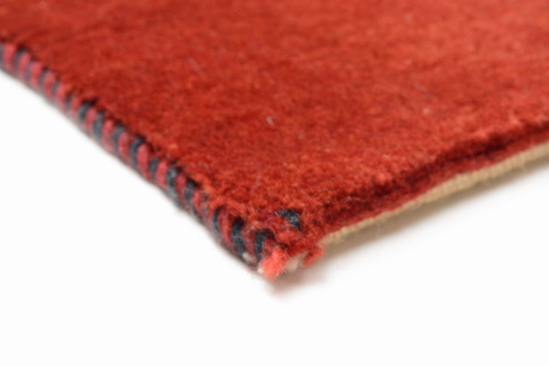Tappeto Gabbeh - Loribaft Persero - 196 x 152 cm - rosso