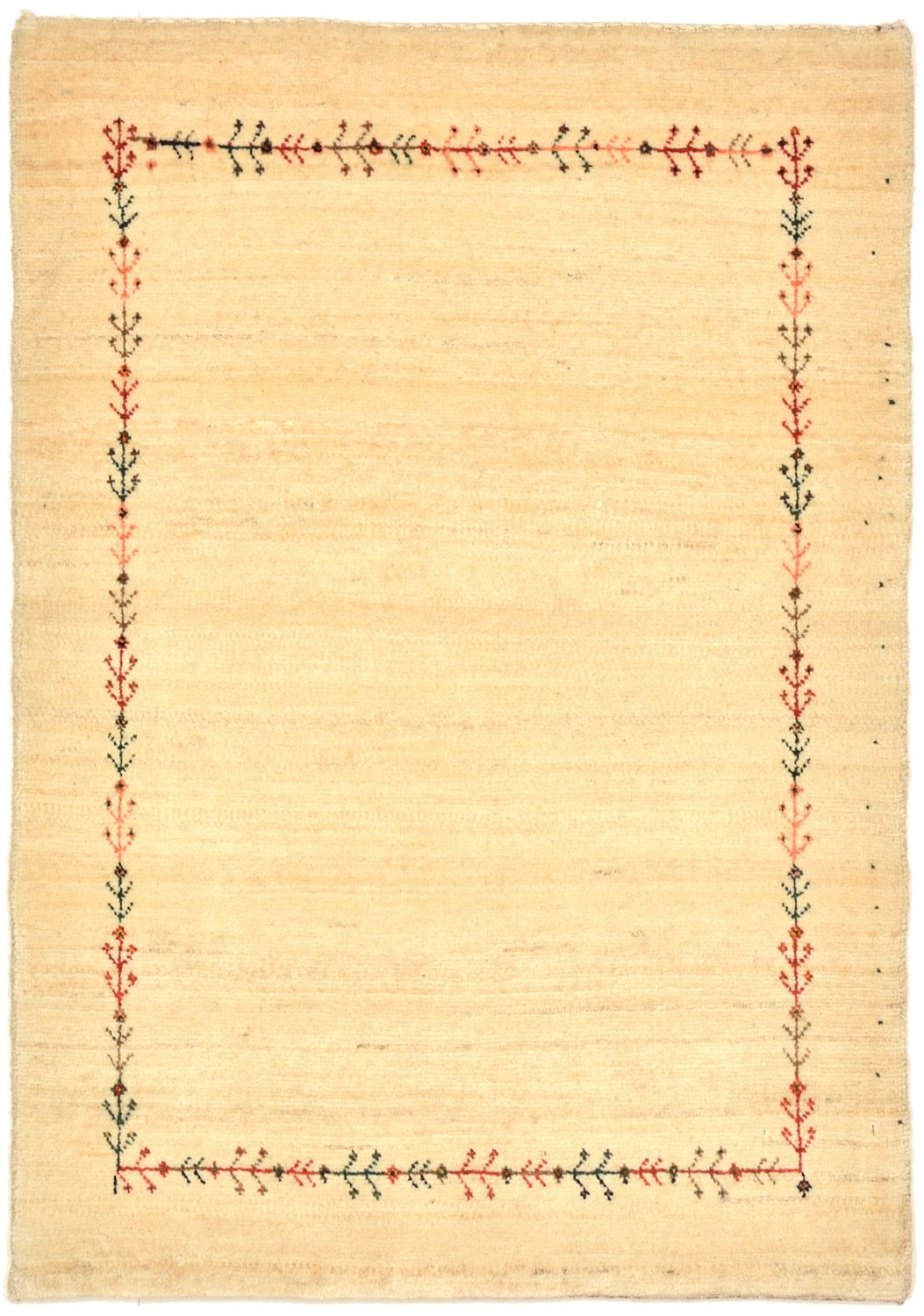 Tappeto Gabbeh - Loribaft Persero - 93 x 64 cm - naturale