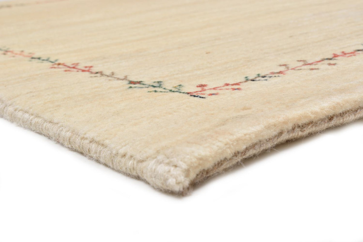 Tappeto Gabbeh - Loribaft Persero - 93 x 64 cm - naturale