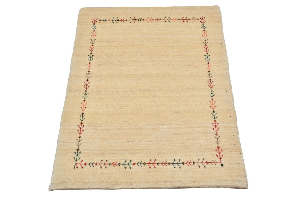 Tappeto Gabbeh - Loribaft Persero - 93 x 64 cm - naturale