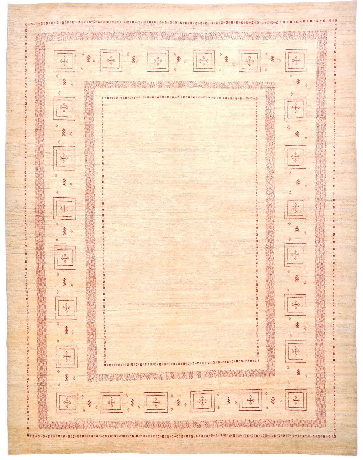 Tappeto Gabbeh - Loribaft Persero - 417 x 309 cm - beige