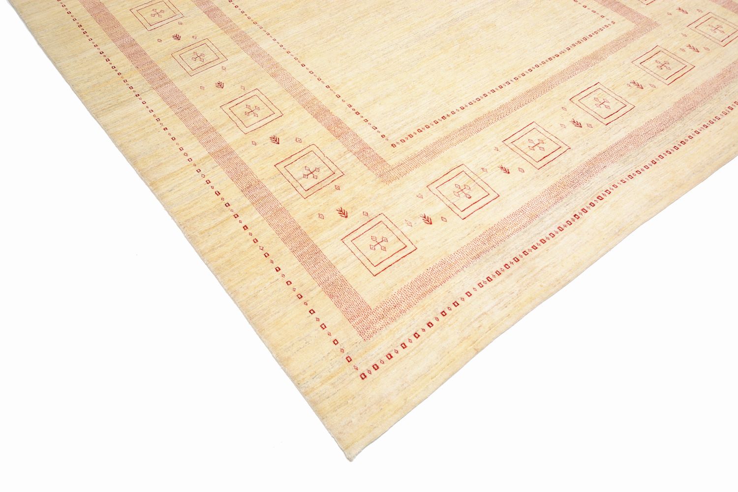 Tappeto Gabbeh - Loribaft Persero - 417 x 309 cm - beige
