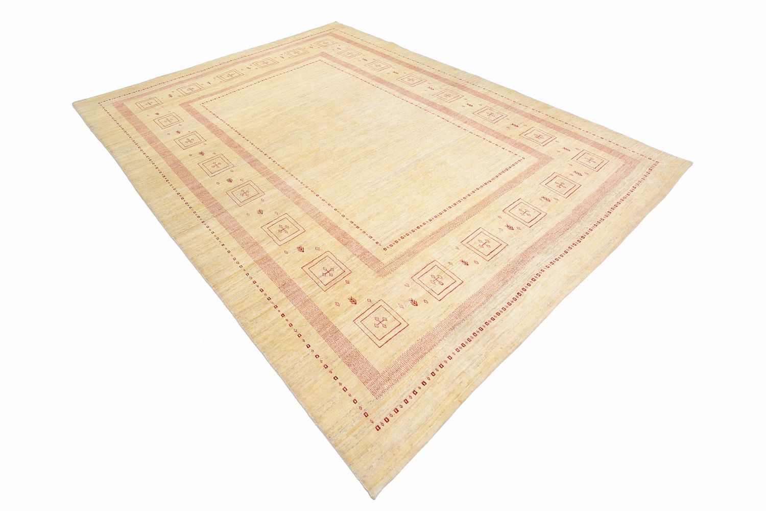 Tappeto Gabbeh - Loribaft Persero - 417 x 309 cm - beige