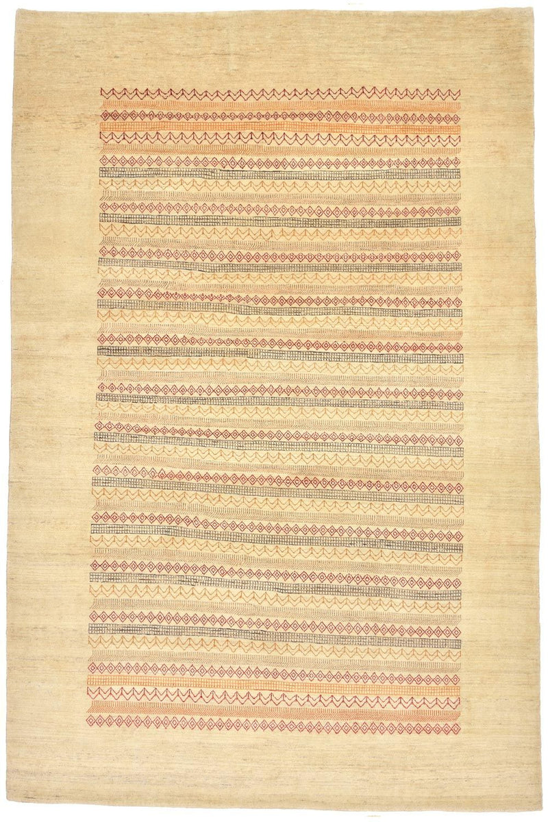 Tappeto Gabbeh - Loribaft Persero - 302 x 201 cm - naturale