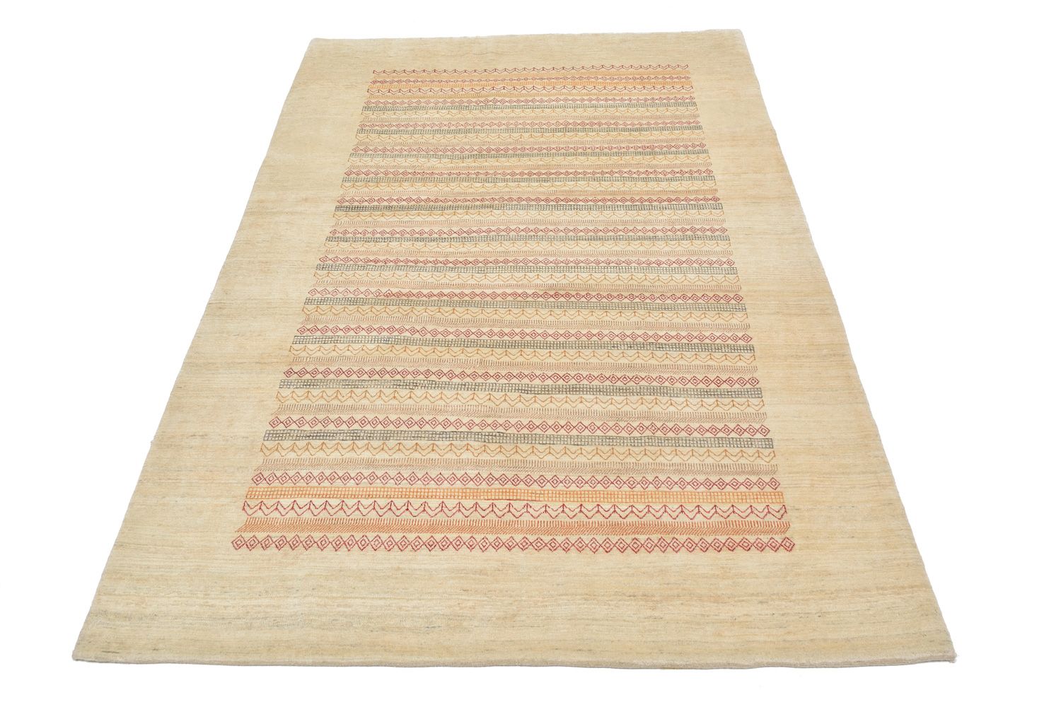 Tappeto Gabbeh - Loribaft Persero - 302 x 201 cm - naturale