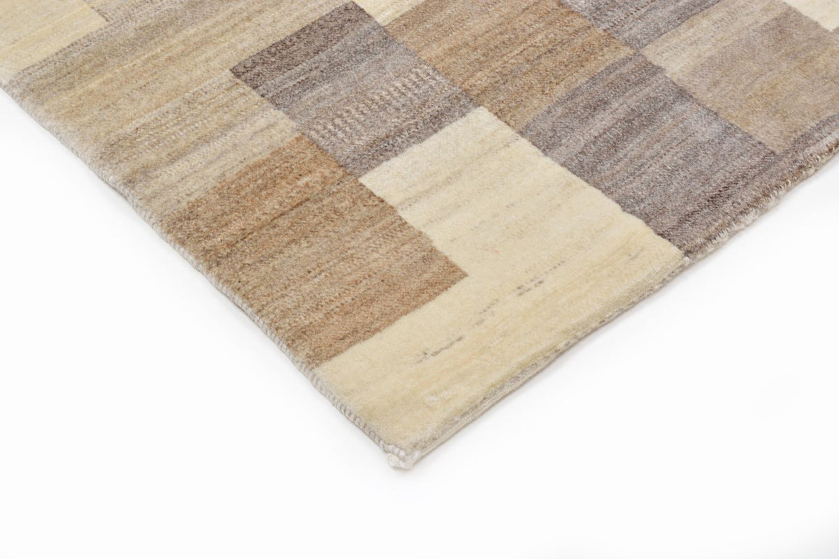 Tappeto Gabbeh - Loribaft Persero - 146 x 122 cm - marrone chiaro