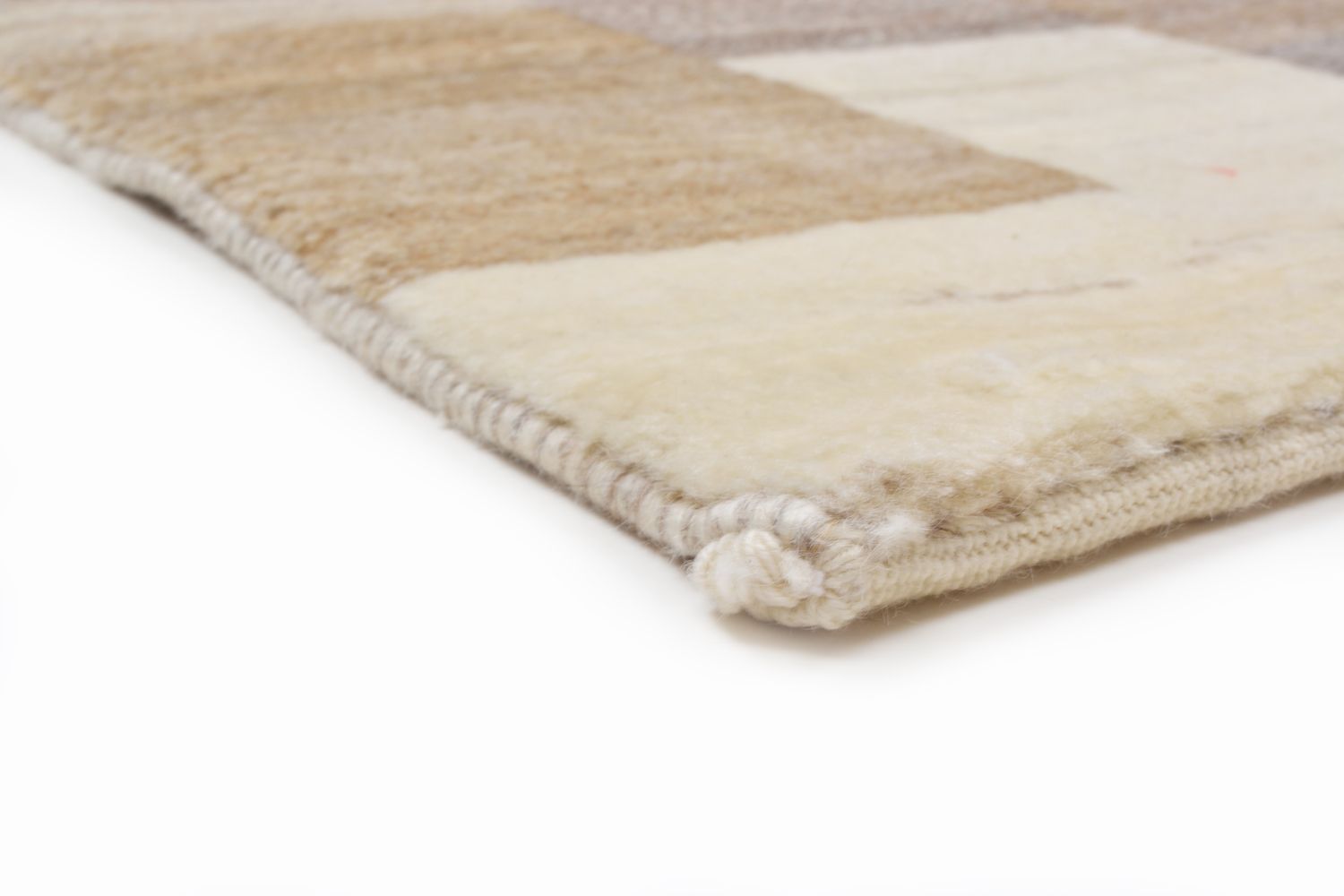 Tappeto Gabbeh - Loribaft Persero - 146 x 122 cm - marrone chiaro
