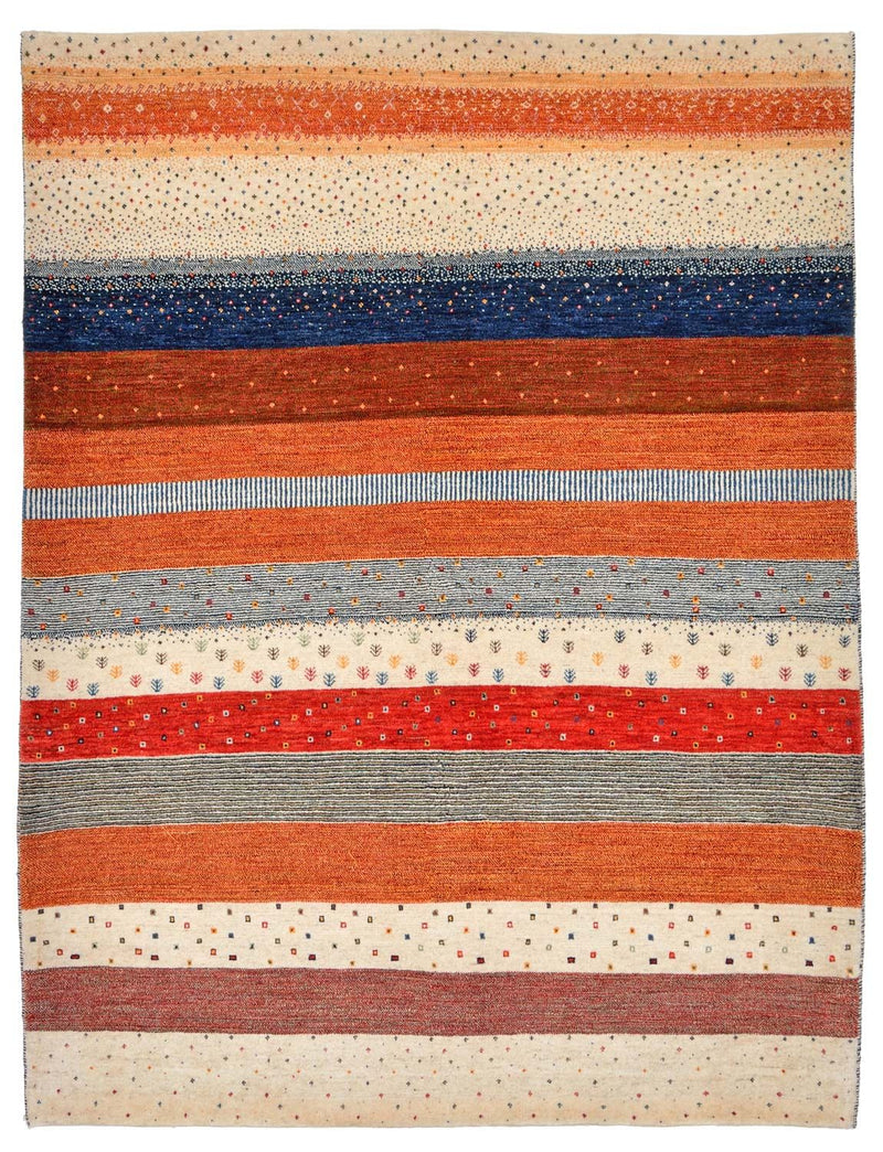 Tappeto Gabbeh - Loribaft Persero - 213 x 160 cm - multicolore