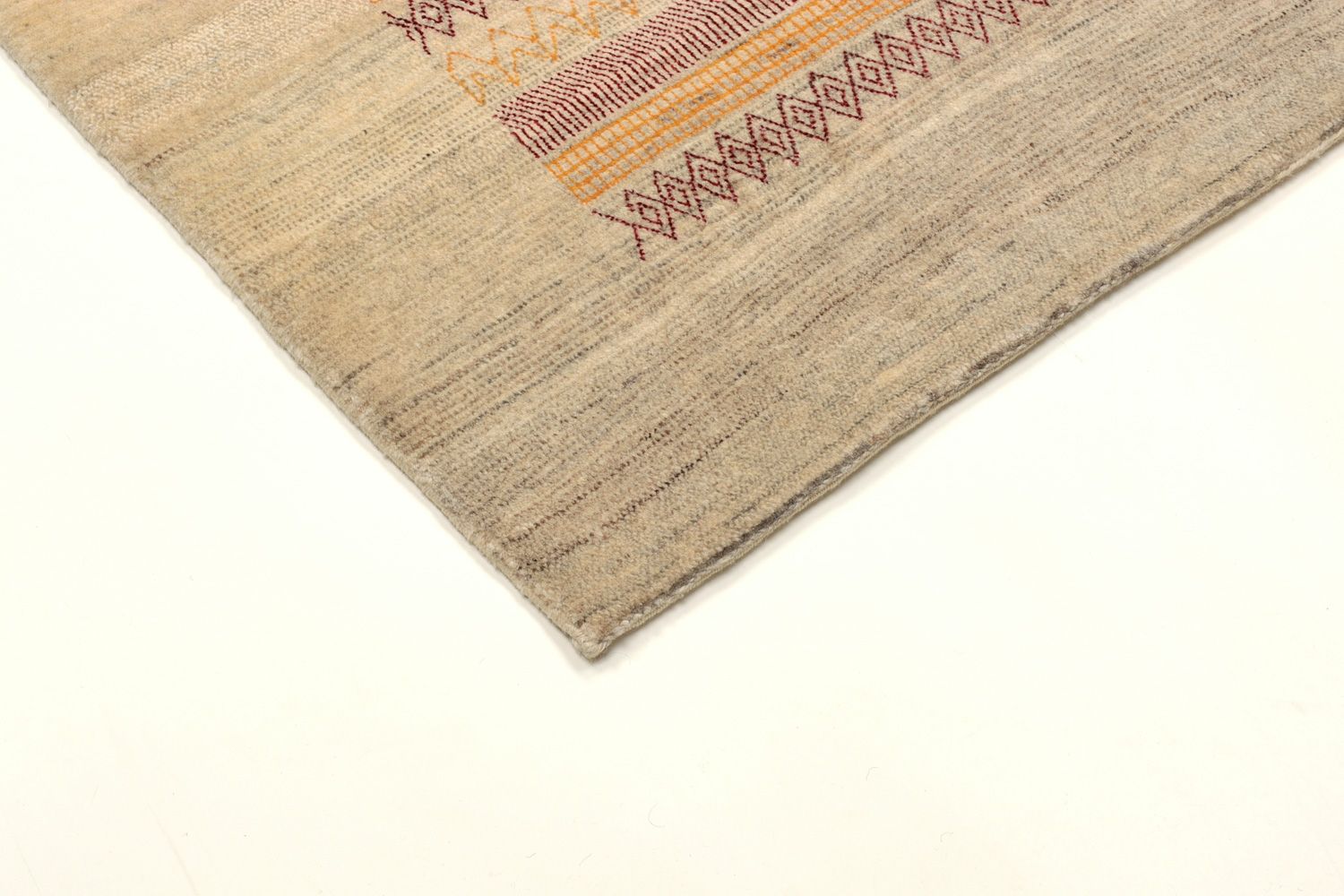 Tappeto Gabbeh - Loribaft Persero - 206 x 128 cm - sabbia