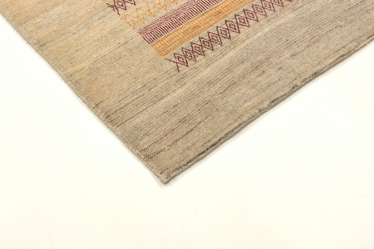 Tappeto Gabbeh - Loribaft Persero - 206 x 128 cm - sabbia