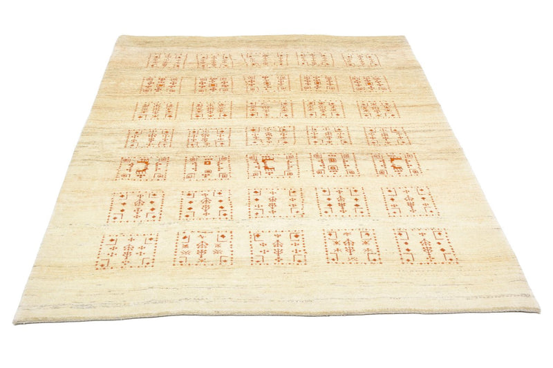 Tappeto Gabbeh - Loribaft Persero - 198 x 148 cm - naturale