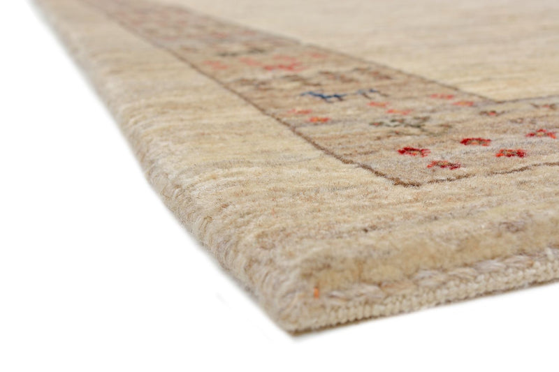 Tappeto corsia Tappeto Gabbeh - Loribaft Persero - 176 x 84 cm - sabbia