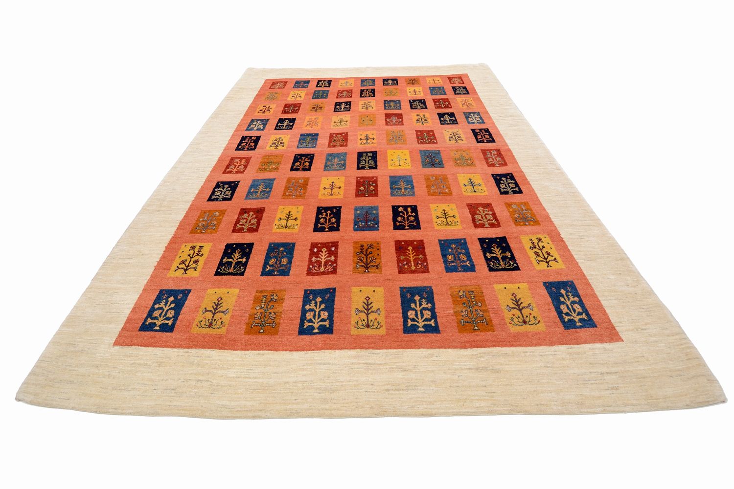 Tappeto Gabbeh - Loribaft Persero - 355 x 249 cm - arancione