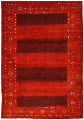Tappeto Gabbeh - Loribaft Persero - 332 x 230 cm - rosso