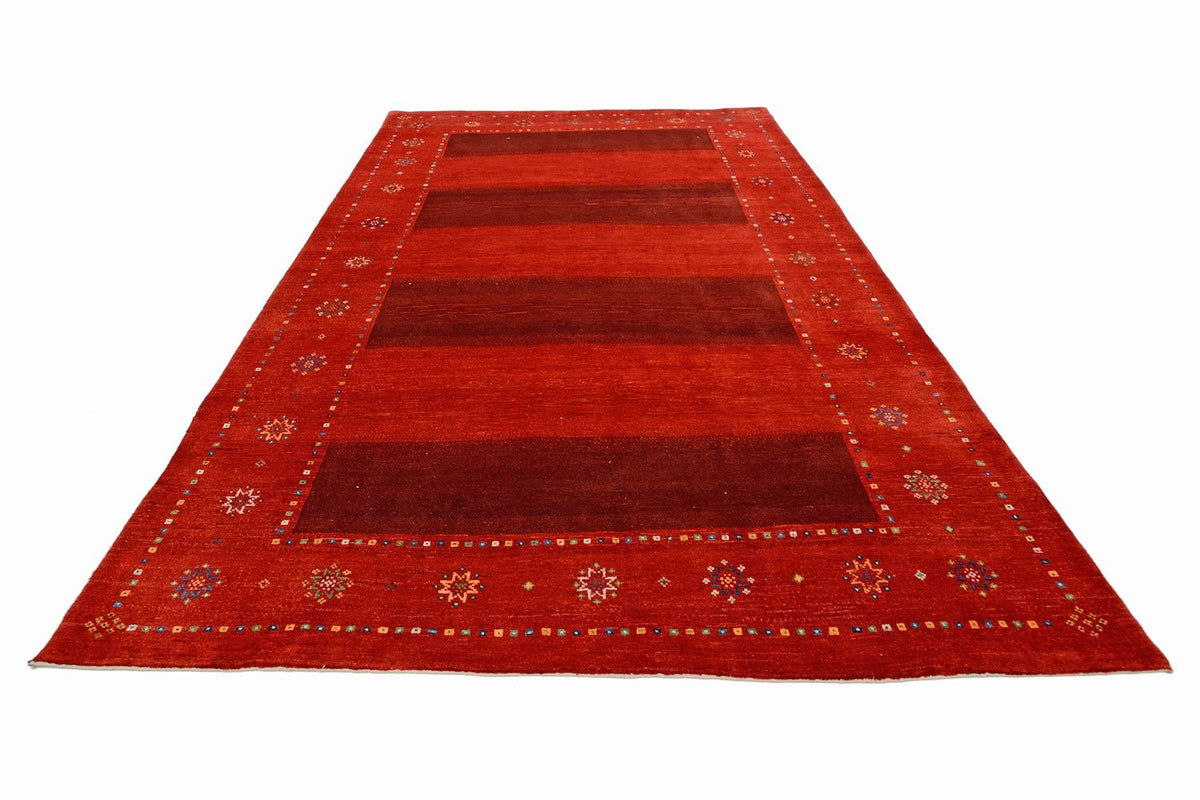 Tappeto Gabbeh - Loribaft Persero - 332 x 230 cm - rosso