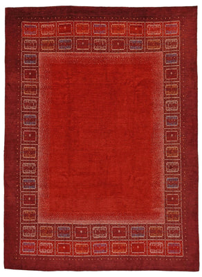 Tappeto Gabbeh - Loribaft Persero - 353 x 257 cm - rosso