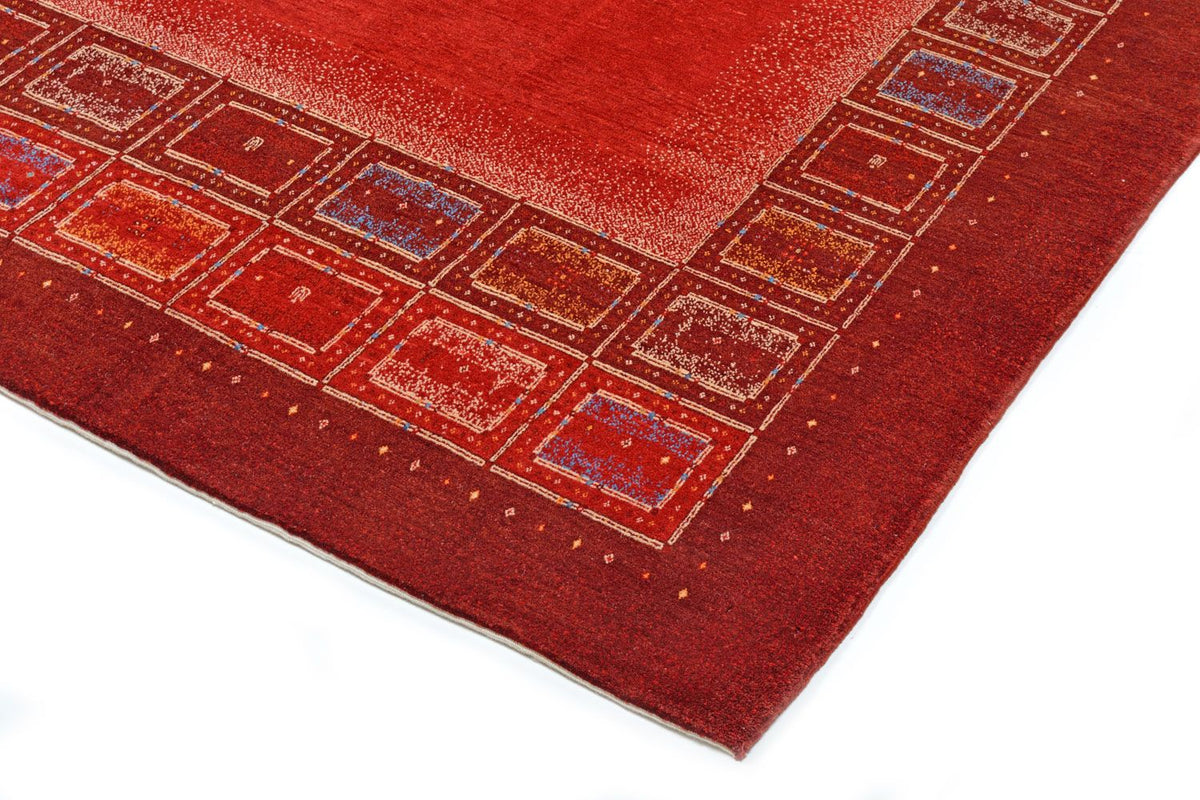 Tappeto Gabbeh - Loribaft Persero - 353 x 257 cm - rosso