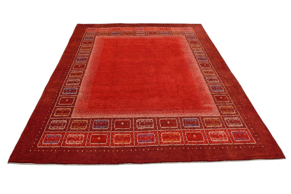 Tappeto Gabbeh - Loribaft Persero - 353 x 257 cm - rosso