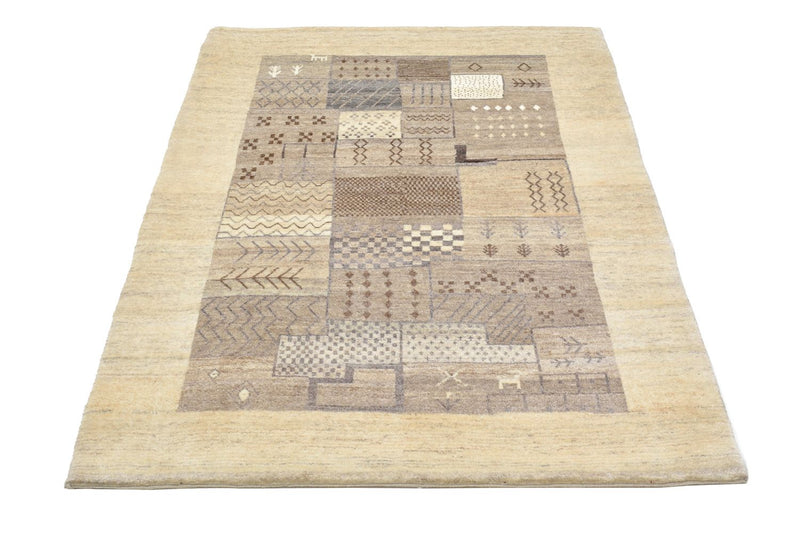 Tappeto Gabbeh - Loribaft Persero - 156 x 110 cm - sabbia