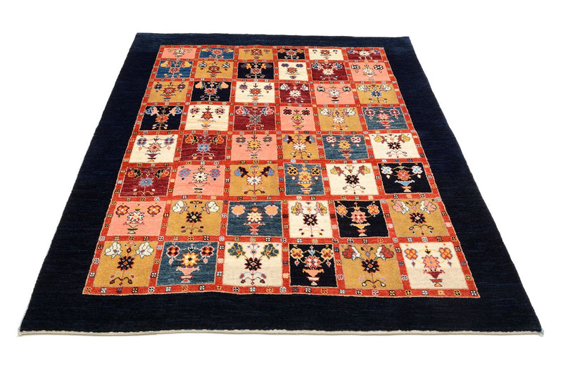 Tappeto Gabbeh - Loribaft Persero - 195 x 153 cm - colorato