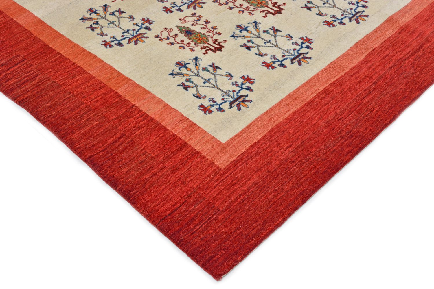 Tappeto Gabbeh - Loribaft Persero - 298 x 200 cm - rosso