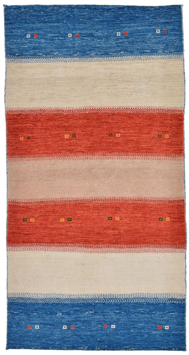Tappeto Gabbeh - Loribaft Persero - 198 x 101 cm - multicolore