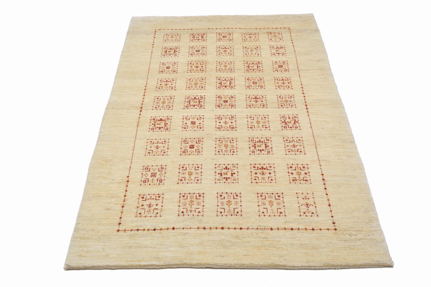 Tappeto Gabbeh - Loribaft Persero - 174 x 106 cm - beige