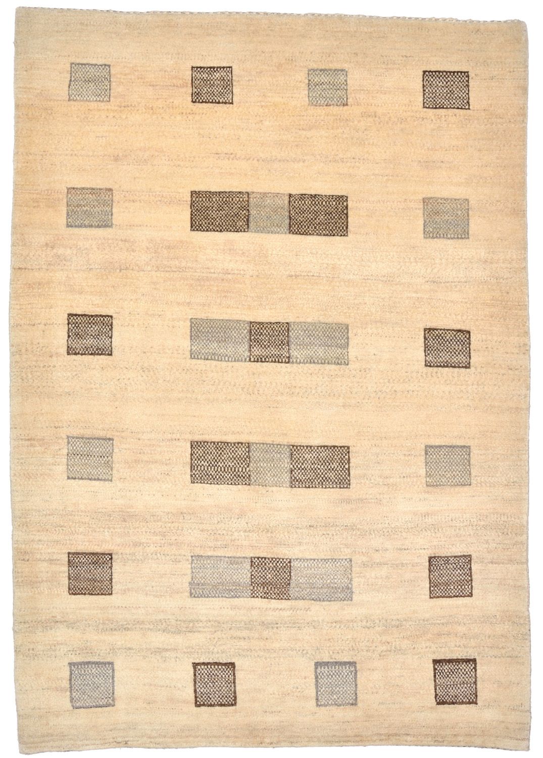 Tappeto Gabbeh - Loribaft Persero - 179 x 125 cm - marrone chiaro