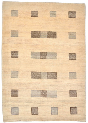 Tappeto Gabbeh - Loribaft Persero - 179 x 125 cm - marrone chiaro