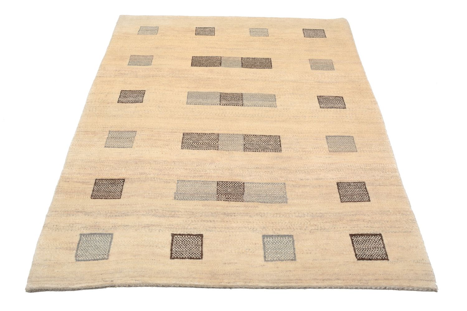 Tappeto Gabbeh - Loribaft Persero - 179 x 125 cm - marrone chiaro