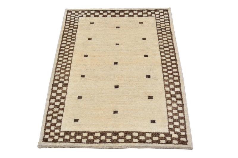 Tappeto Gabbeh - Loribaft Persero - 108 x 71 cm - sabbia