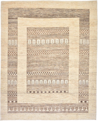 Tappeto Gabbeh - Loribaft Persero - 253 x 203 cm - sabbia