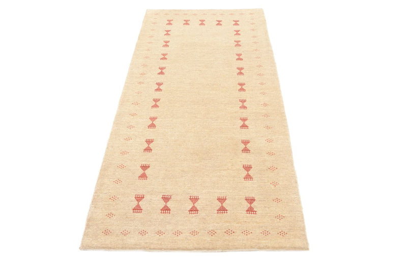 Tappeto corsia Tappeto Gabbeh - Loribaft Persero - 201 x 85 cm - beige