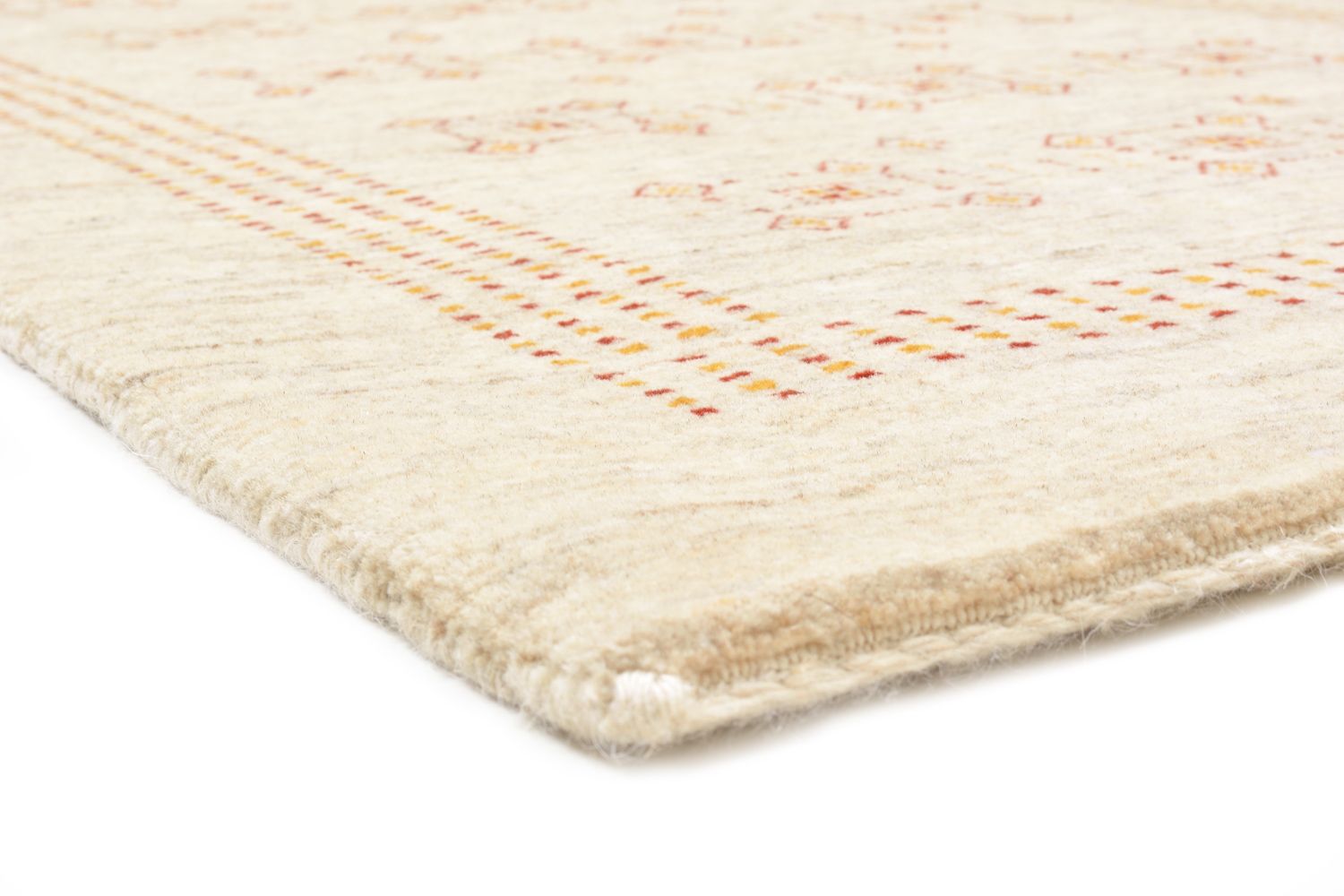 Tappeto corsia Tappeto Gabbeh - Loribaft Persero - 195 x 79 cm - beige