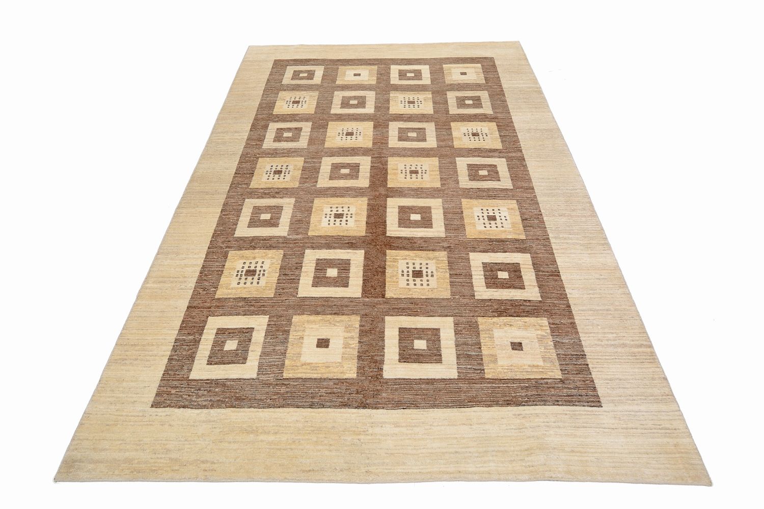Tappeto Gabbeh - Loribaft Persero - 380 x 264 cm - marrone
