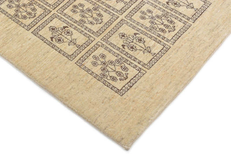 Tappeto corsia Tappeto Gabbeh - Loribaft Persero - 192 x 87 cm - sabbia