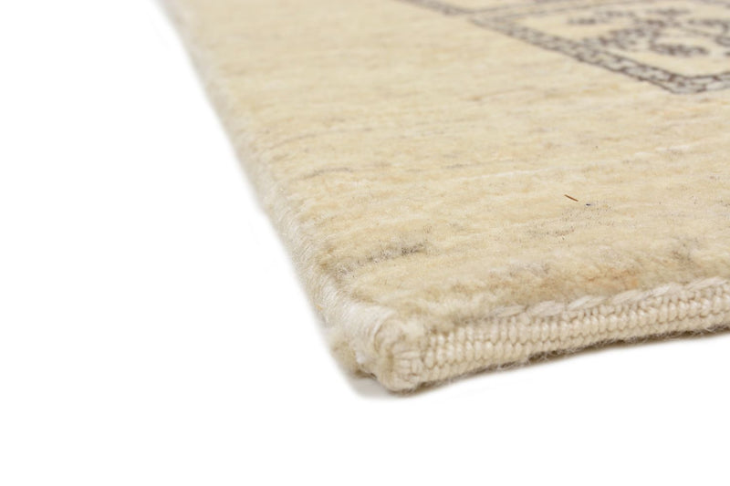 Tappeto corsia Tappeto Gabbeh - Loribaft Persero - 192 x 87 cm - sabbia