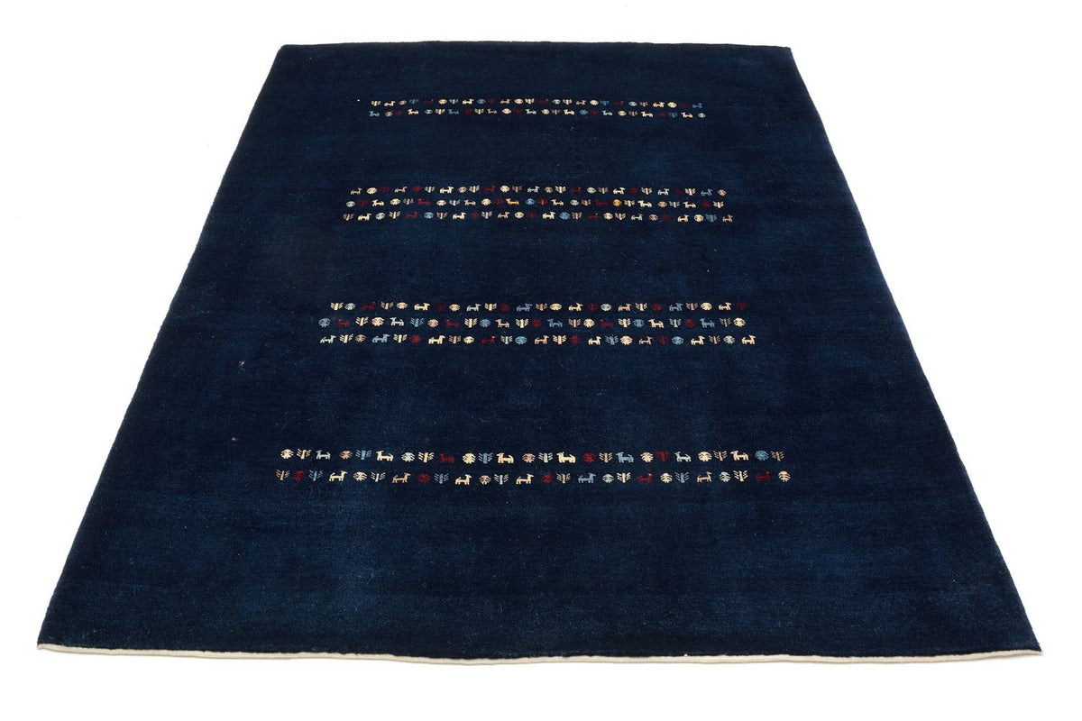 Tappeto Gabbeh - Loribaft Persero - 209 x 154 cm - blu