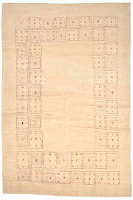 Tappeto Gabbeh - Loribaft Persero - 299 x 202 cm - naturale