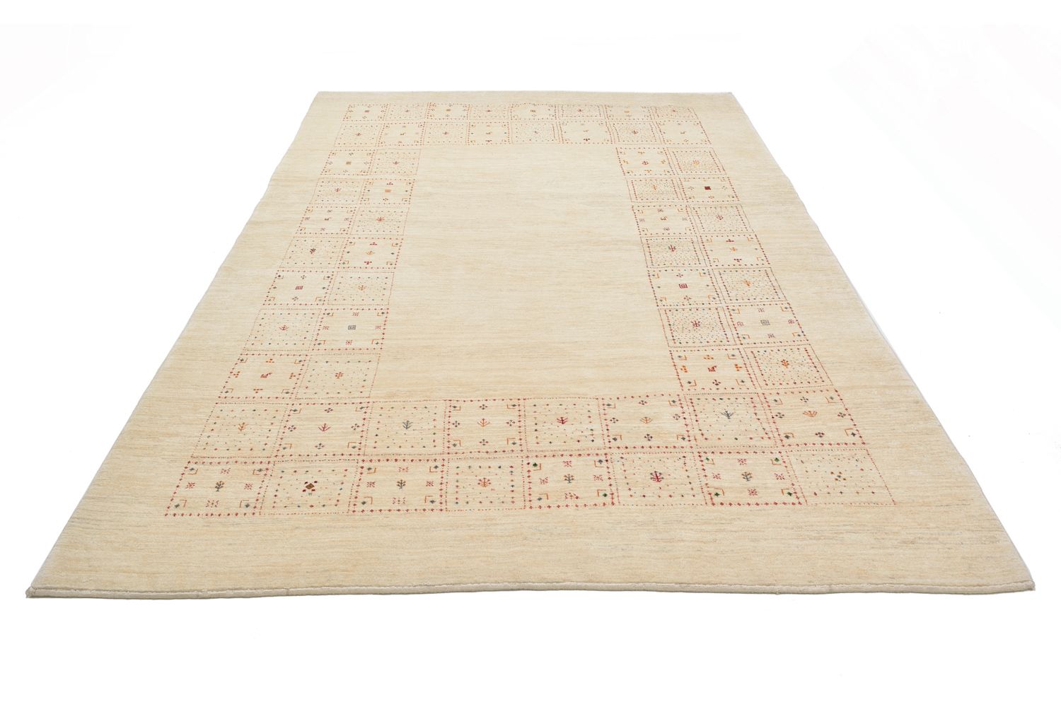 Tappeto Gabbeh - Loribaft Persero - 299 x 202 cm - naturale