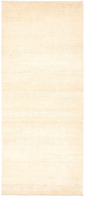 Tappeto corsia Tappeto Gabbeh - Loribaft Persero - 206 x 85 cm - naturale